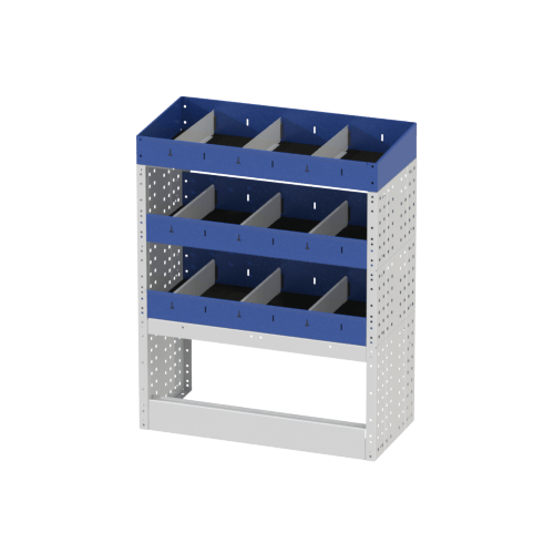 Podstawowy model zabudowy z półkami